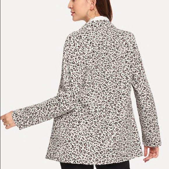 ❤️CLEAROUT❤️ Autumn Leopard Print Blazer - Picture 4 of 5